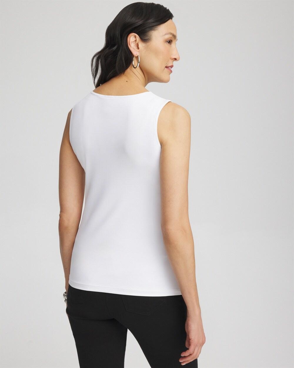 High Neck Microfiber Tank Product Image