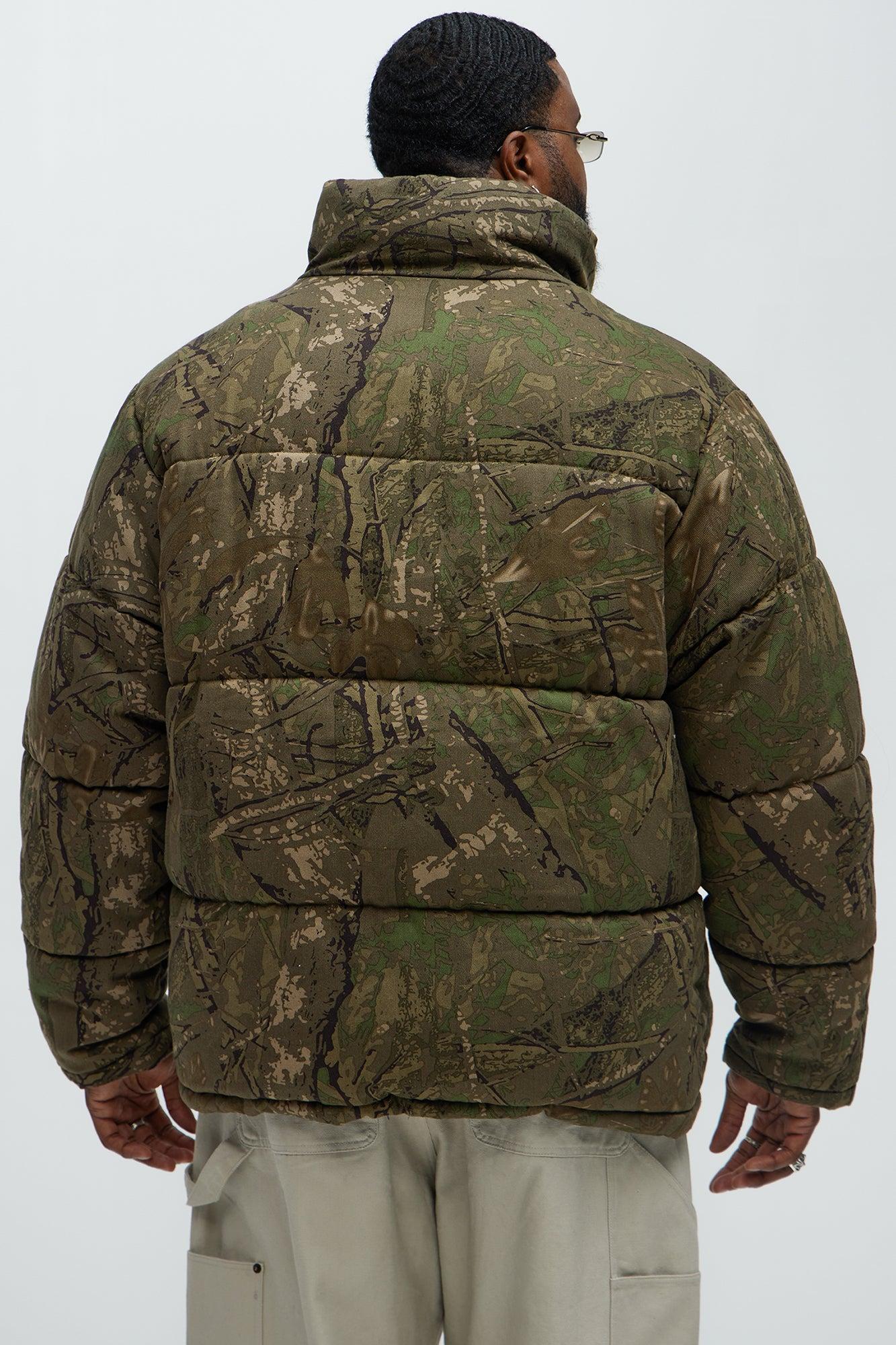 Countryside Puffer Jacket - Camouflage Product Image