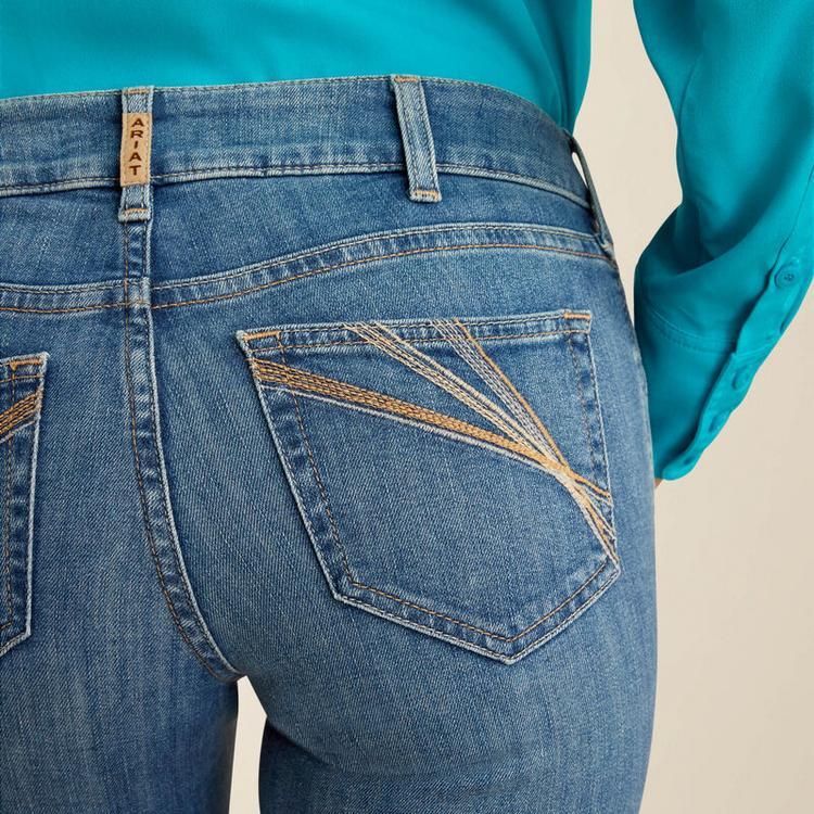 SALE Ariat® Ladies' Arrow Fit Perfect Rise Lili Boot Cut Jeans in Maine Product Image