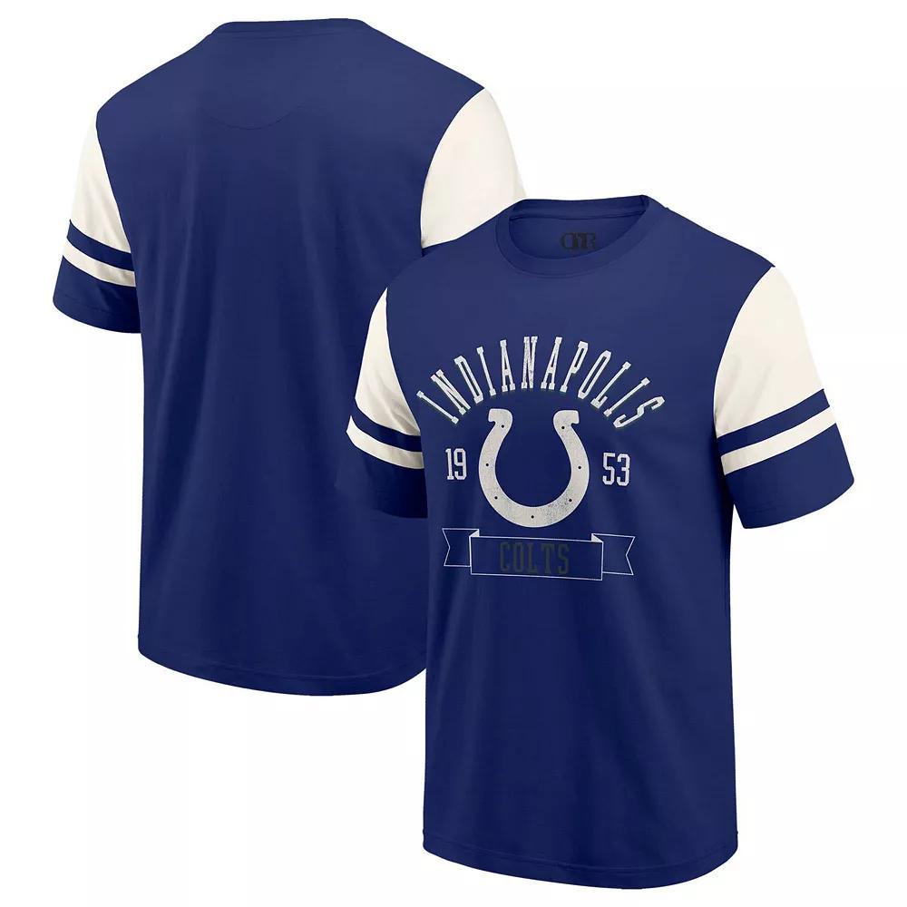 Men's Darius Rucker Collection by Fanatics  Royal Indianapolis Colts Football T-Shirt, Size: 3XL, Blue Product Image