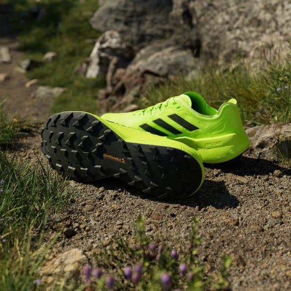 adidas Terrex Agravic Speed Trail Running Shoes Lucid Lemon 13 Mens Product Image