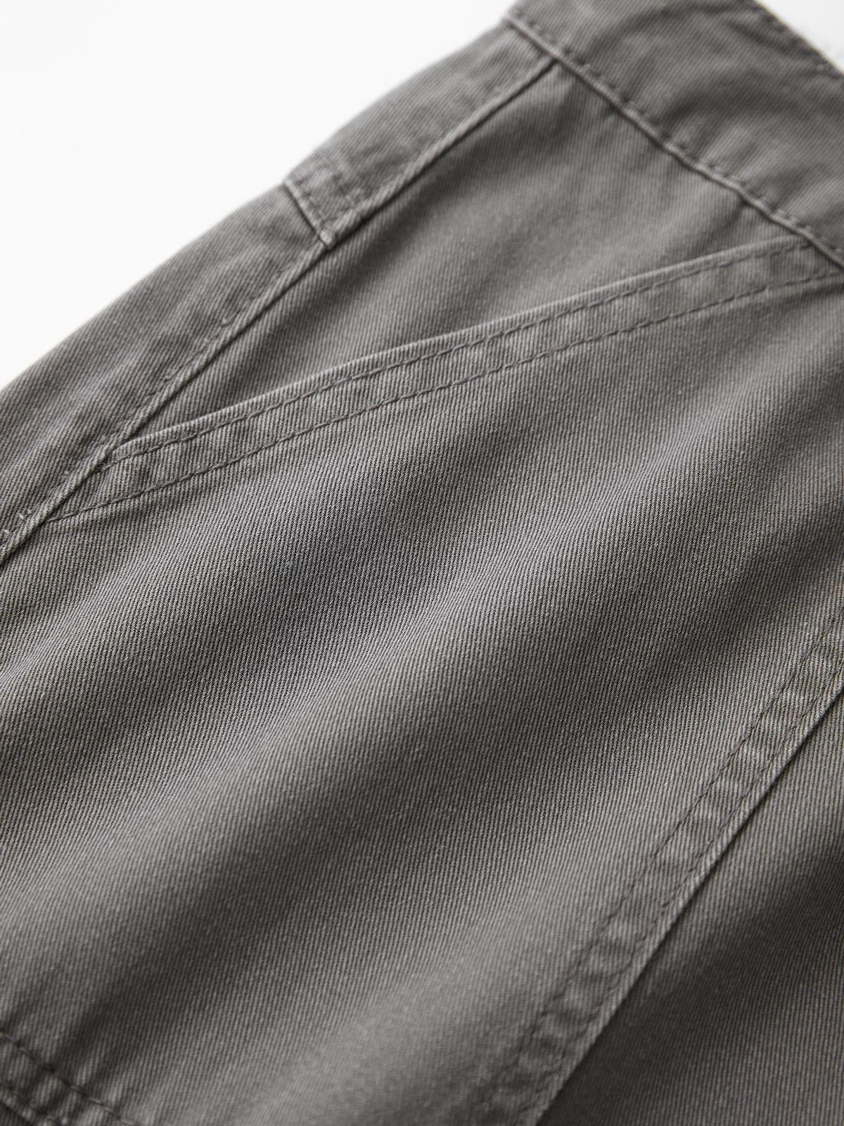 Fold Over Waist Y2K Straight Leg Pants Product Image