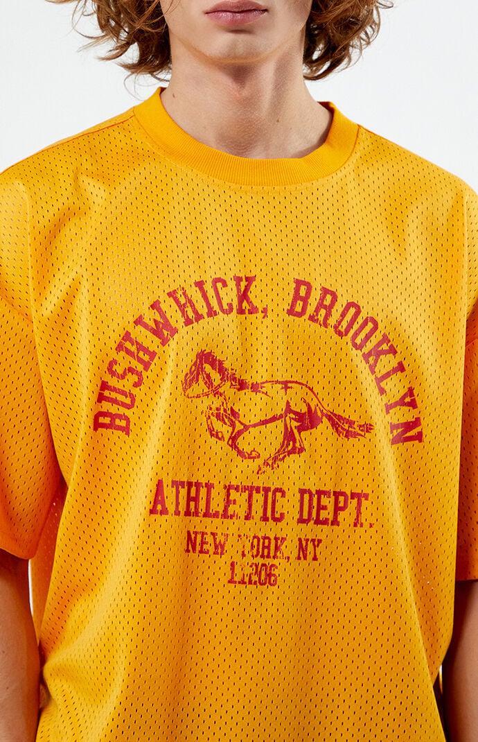 Men's Leagues Mesh Boxy Cropped Jersey T-Shirt Product Image