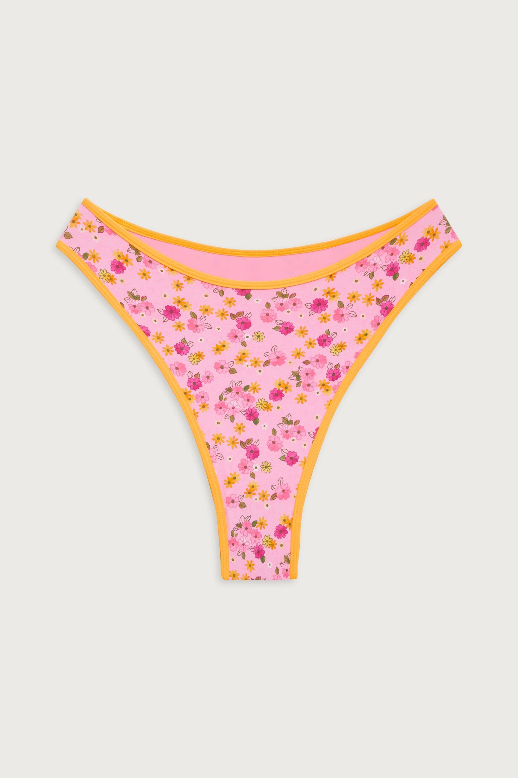 Laura High Waist Cheeky Bikini Bottom - Queen's Bath Product Image
