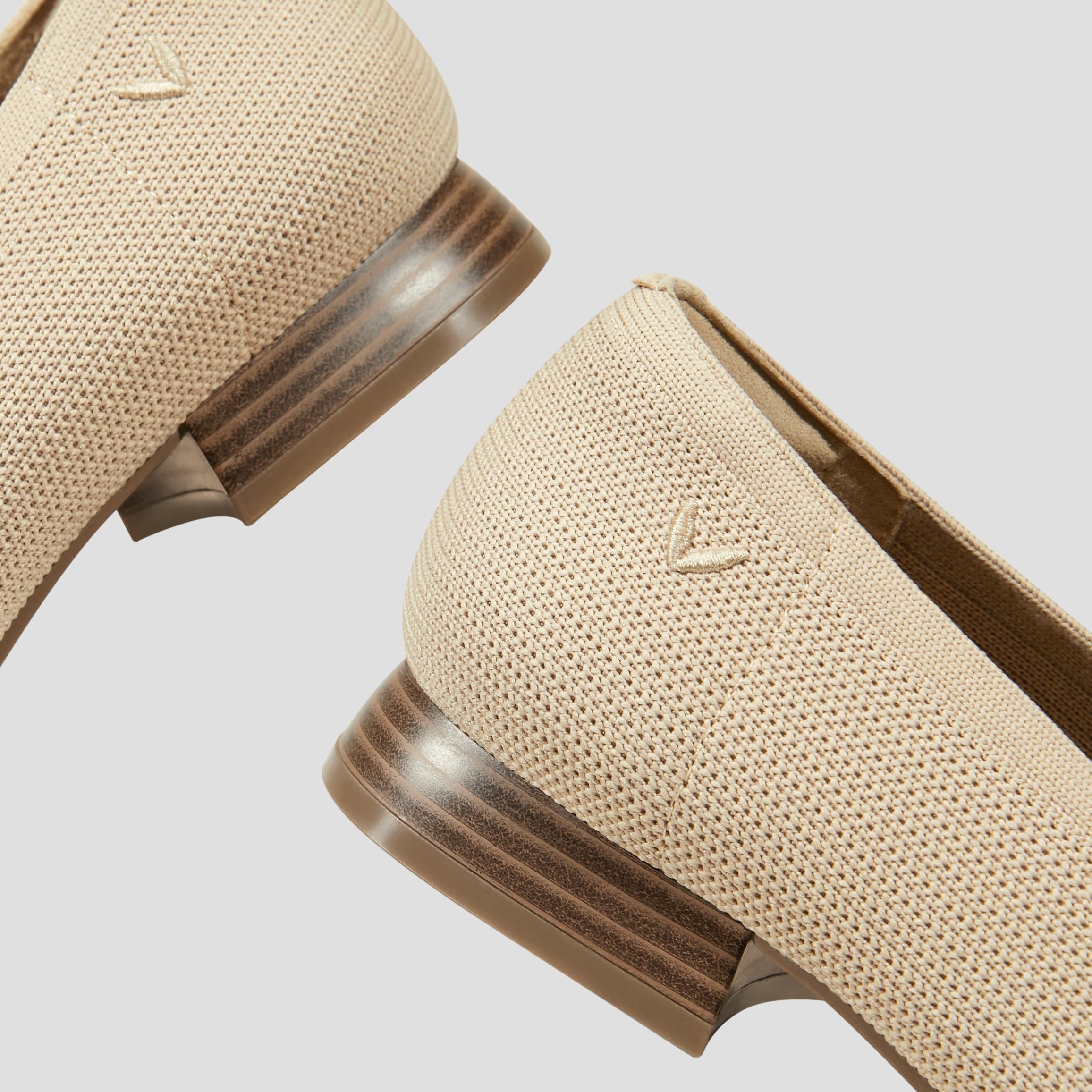 Square-Toe Knot Loafers (Caitlin 2.0) Product Image