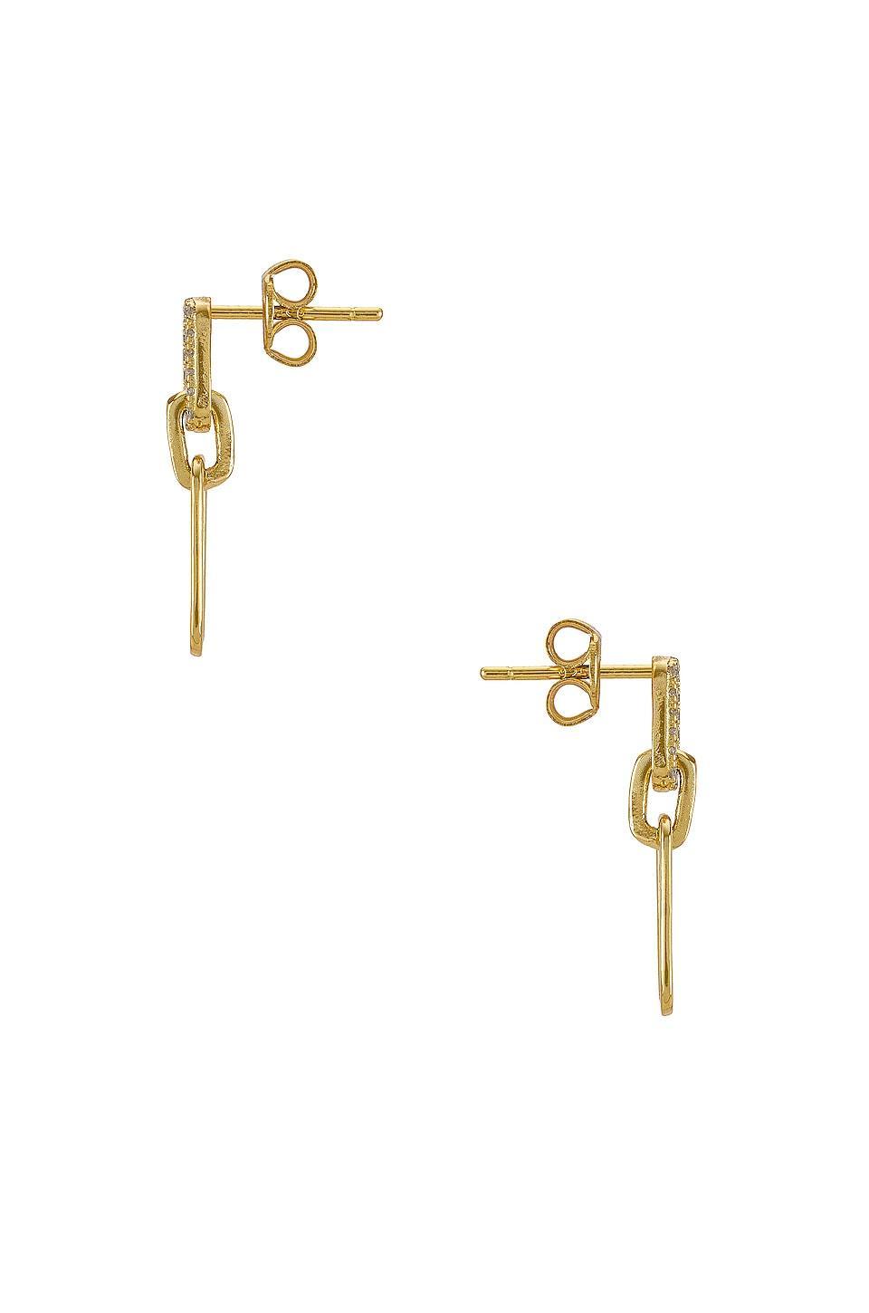 Justice Pave Earrings SHASHI Product Image