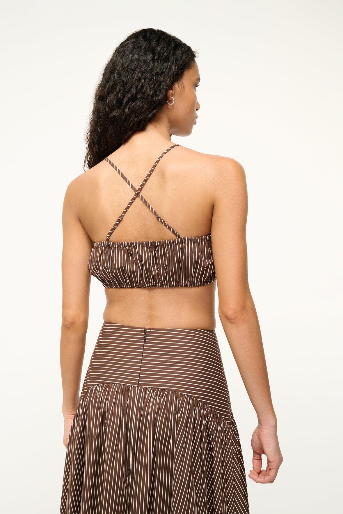 HAMMOCK TOP | DARK OAK MICRO STRIPE Product Image