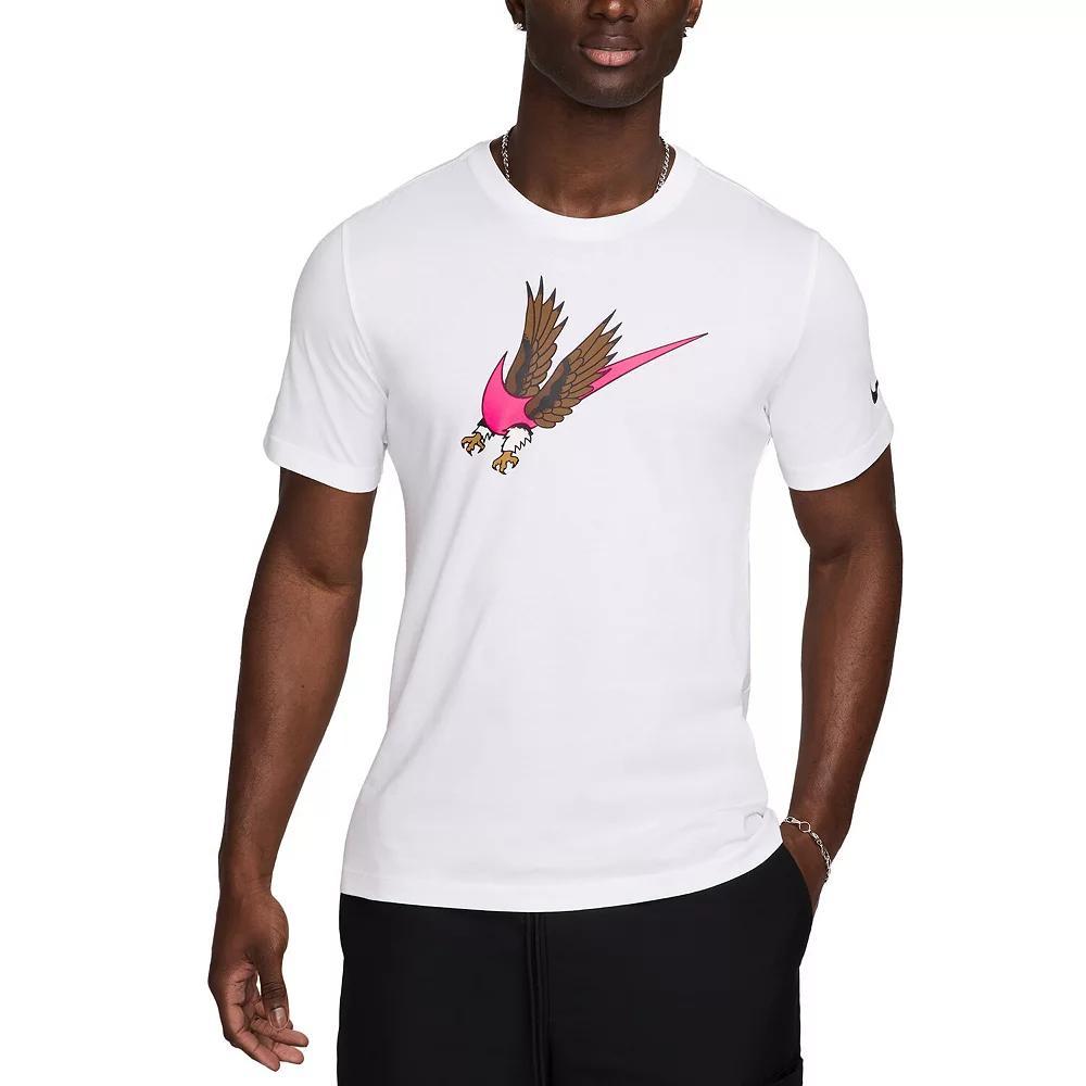 Men's Nike White Team USA Eagle Club T-Shirt, Size: Medium, Usa White Product Image