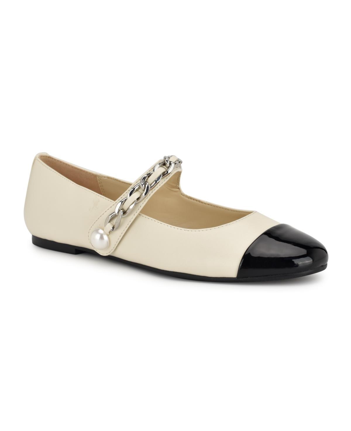 Nine West Platy Women's Mary Jane Ballet Dress Flats, Size: 7, Black Team Product Image