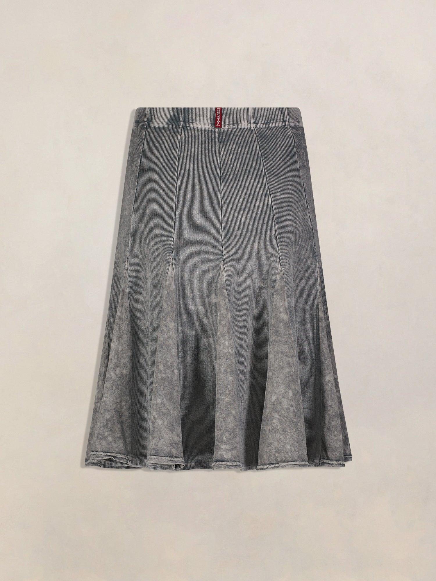Hard Tail Fit-N-Flare Ribbed Skirt CS-105 Product Image