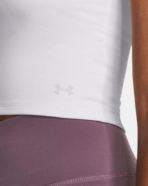 Women's Under Armour Motion Tank Top, Size: XL, White Halo Gray Product Image