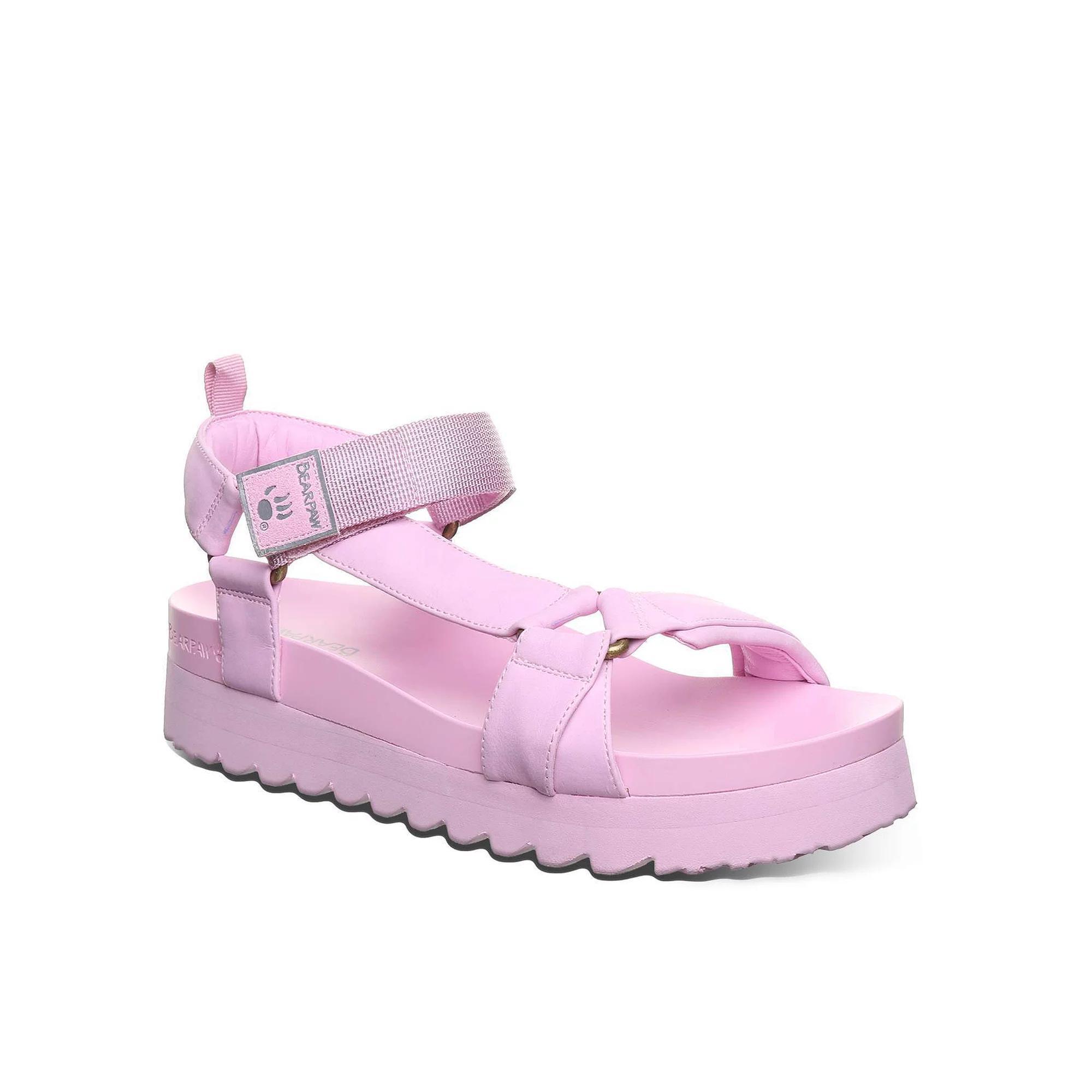 Bearpaw Hydra Women's Platform Slingback Sandals, Size: 10, Pink Product Image