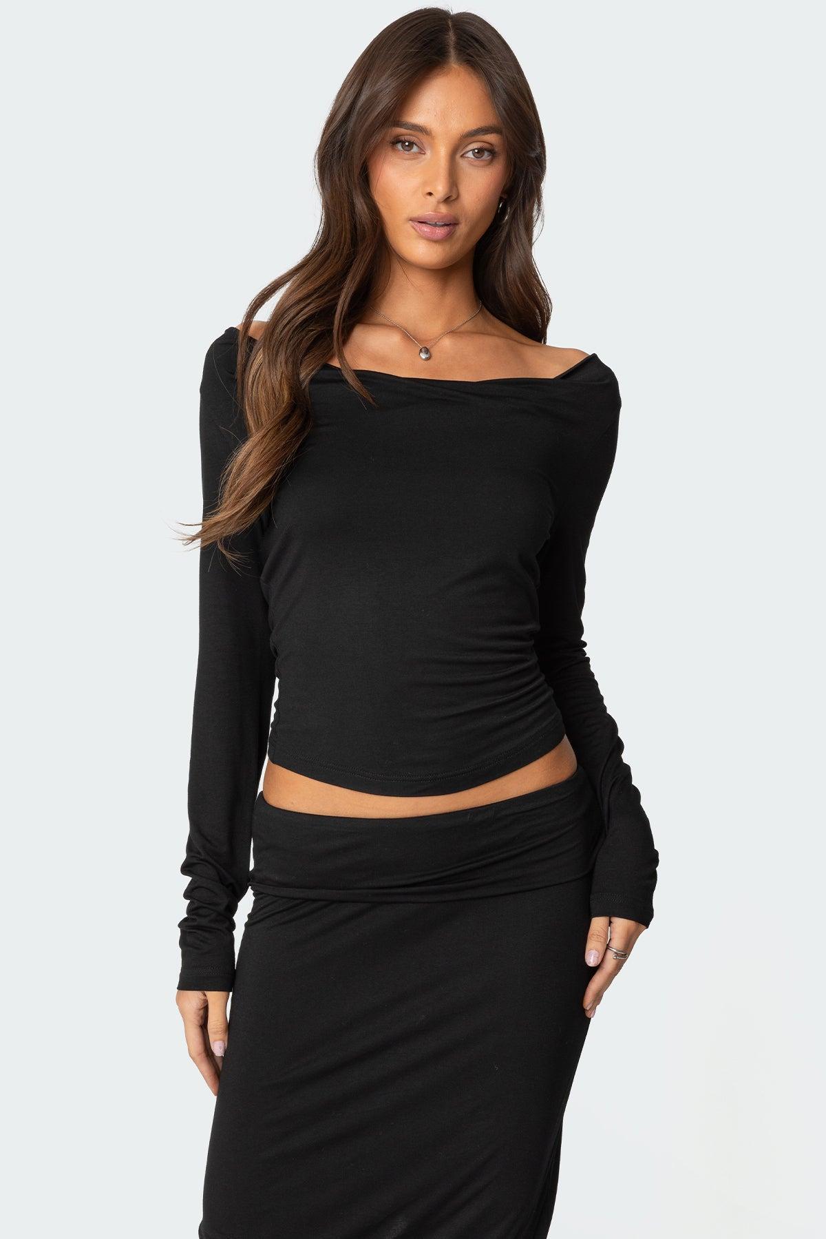 Johanna Cowl Neck Top Product Image