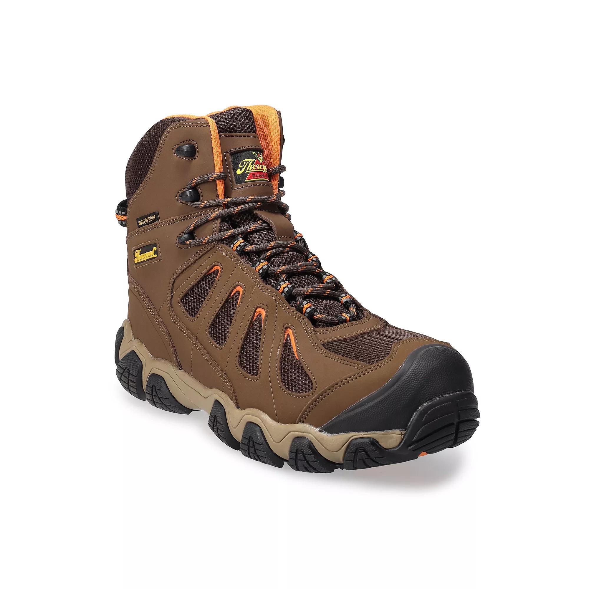 Thorogood Crosstrex Men's 6-Inch Waterproof Composite-Toe Work Boots, Size: 9.5, Brown Product Image