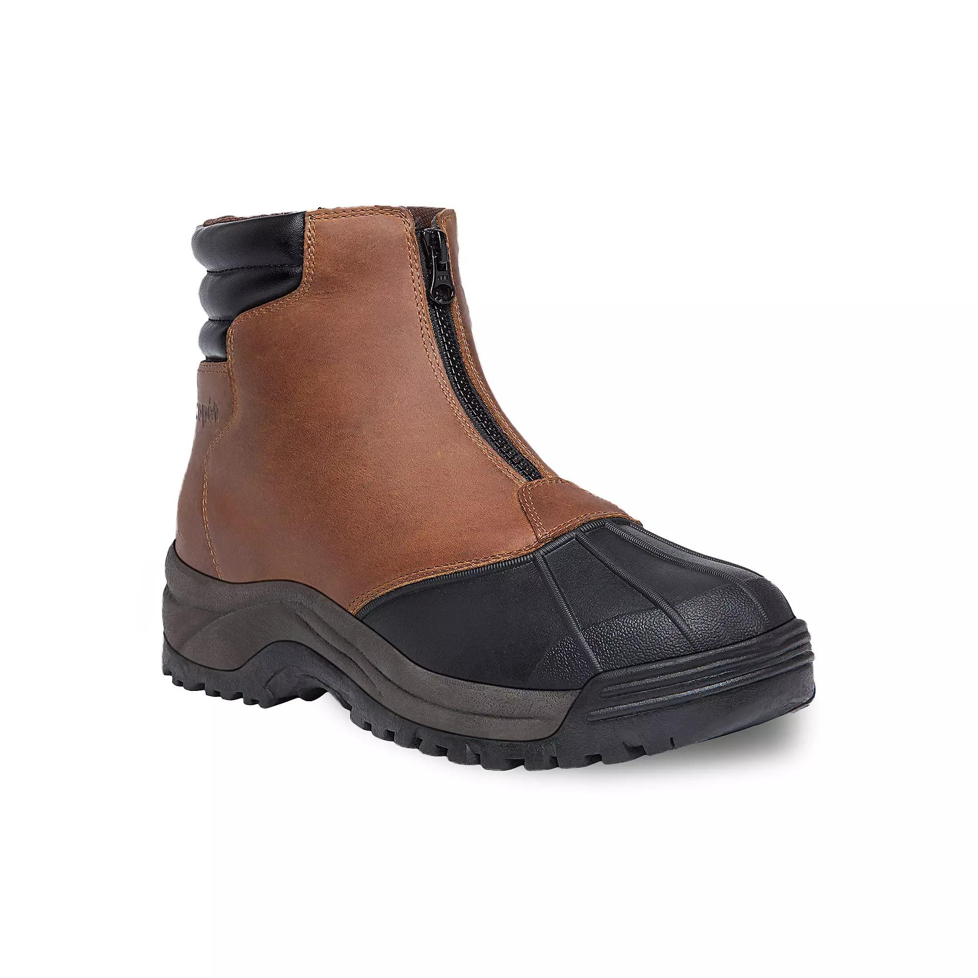 Propet Blizzard Zip Men's Waterproof Winter Boots, Size: 12 XW, Brown Black Product Image