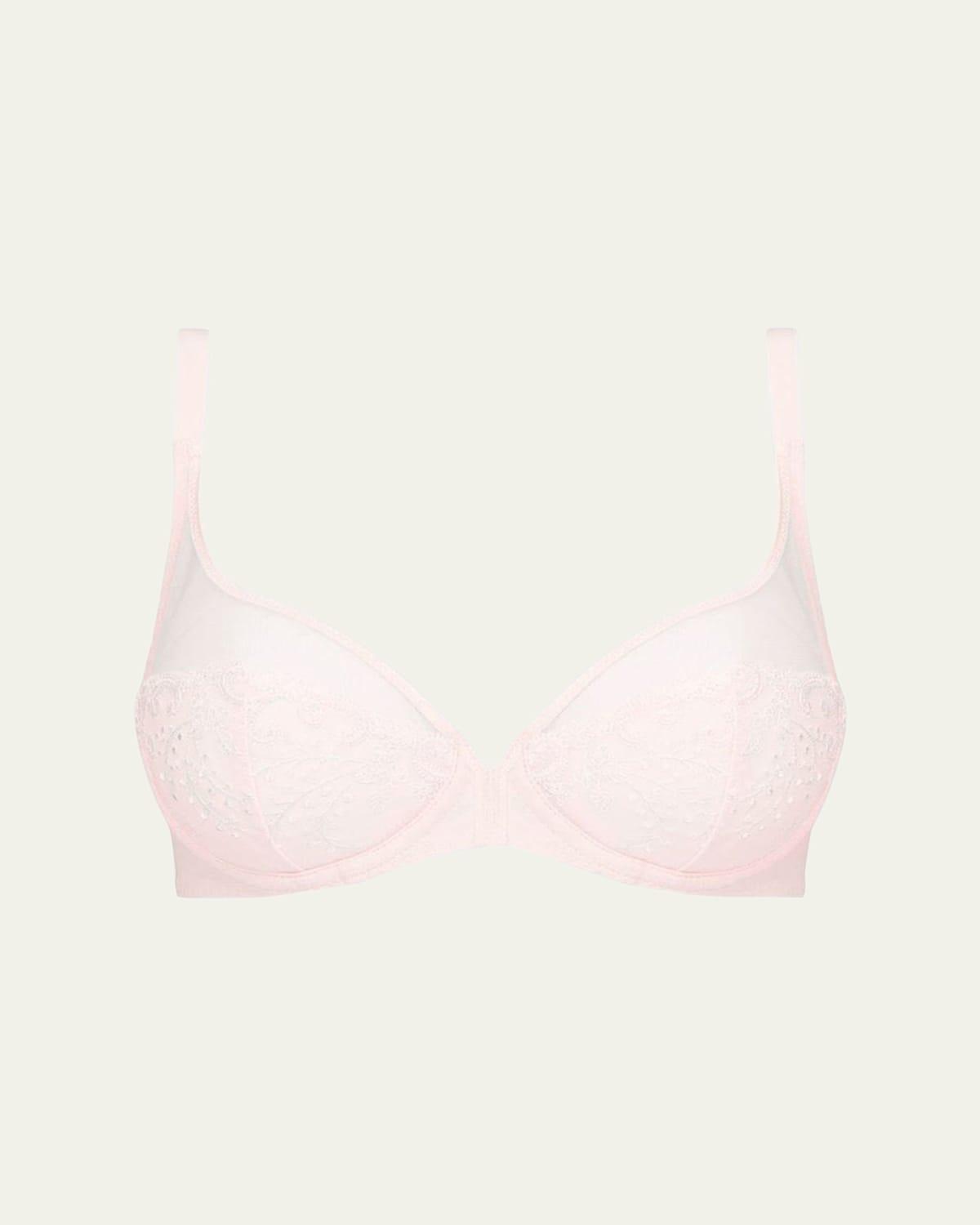 Womens Delice Sheer Plunge Bra Product Image