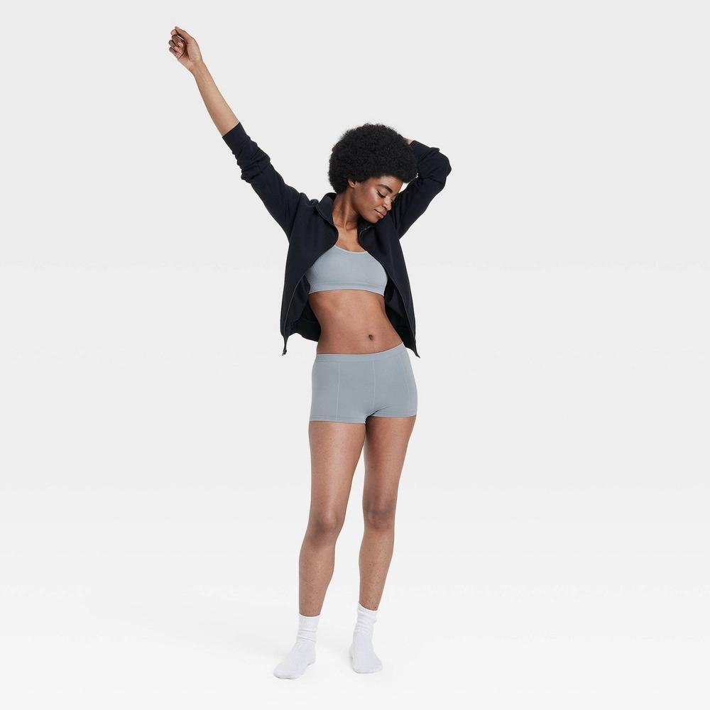 Women's Seamless Boy Shorts - Colsie™ XS: Lightweight Knit, Regular Rise, Pull-On, Machine Washable, Tumble Dry Product Image