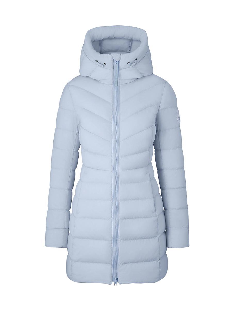 Womens Clair Quilted Down Coat Product Image