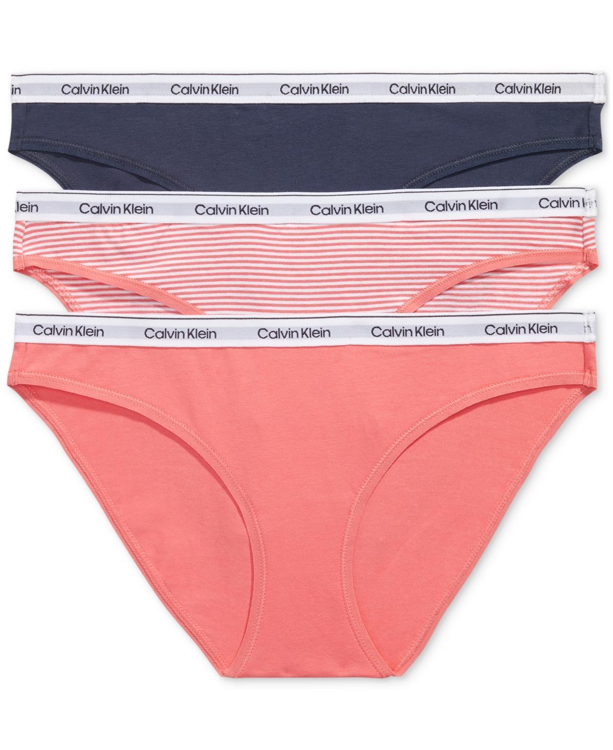 Calvin Klein Women's Modern Logo 3-Pack Bikini - Multi - S Product Image