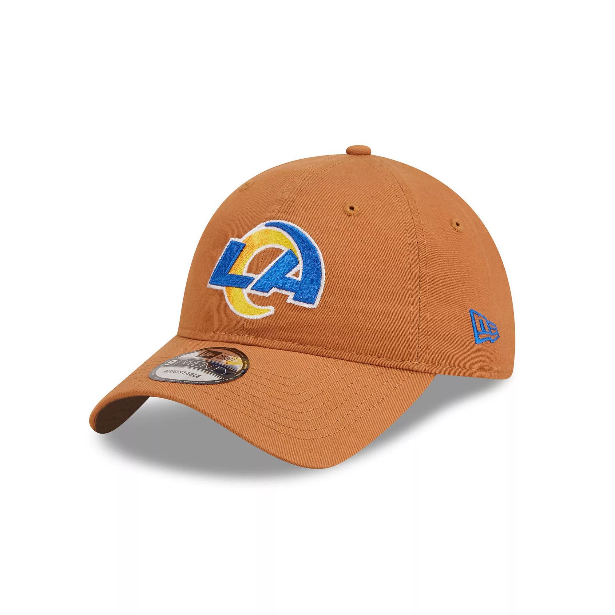 Mens New Era Los Angeles Rams Core Classic 2.0 9TWENTY Adjustable Hat Product Image