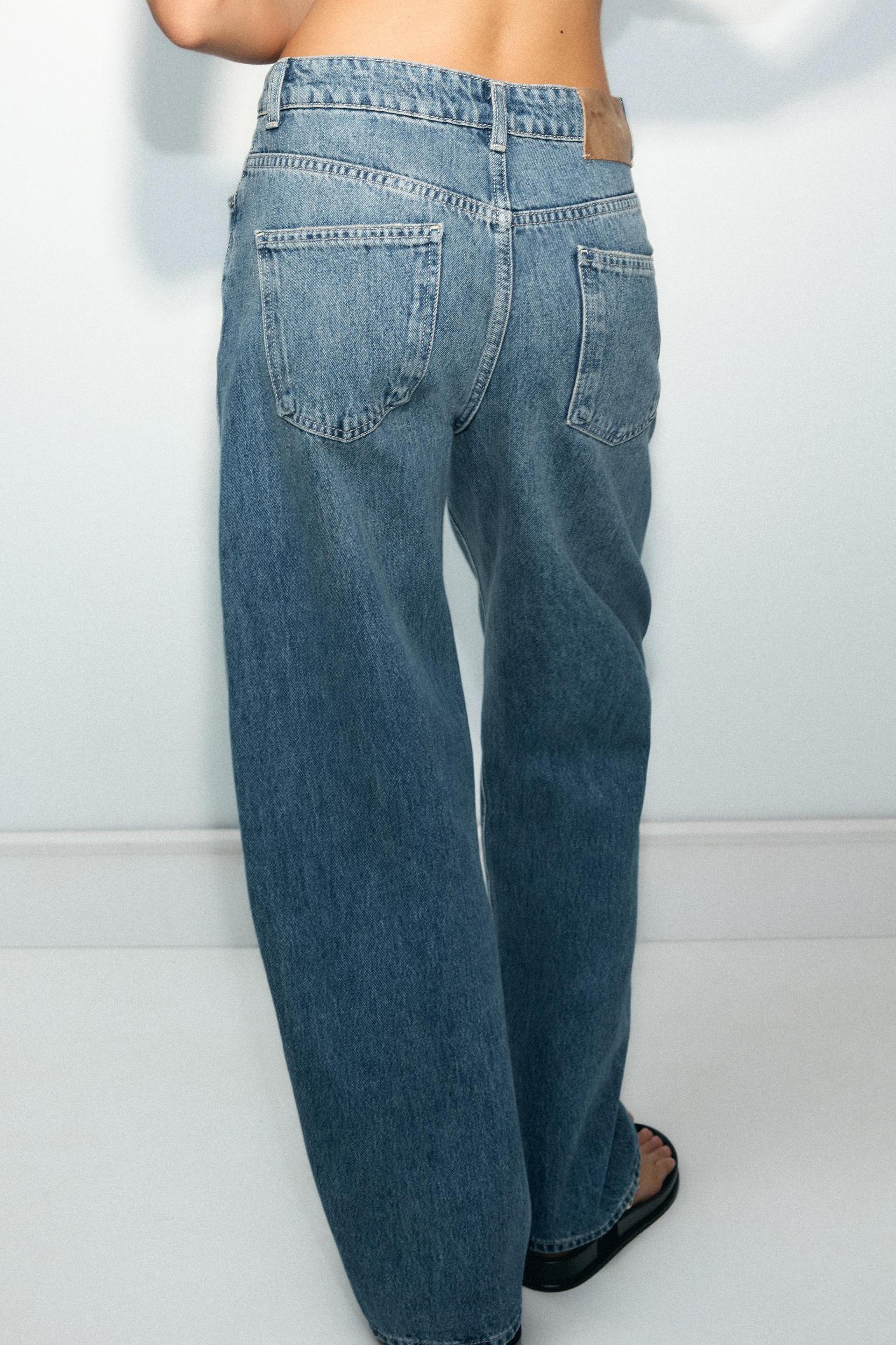 ZW COLLECTION BARREL HIGH WAIST JEANS Product Image