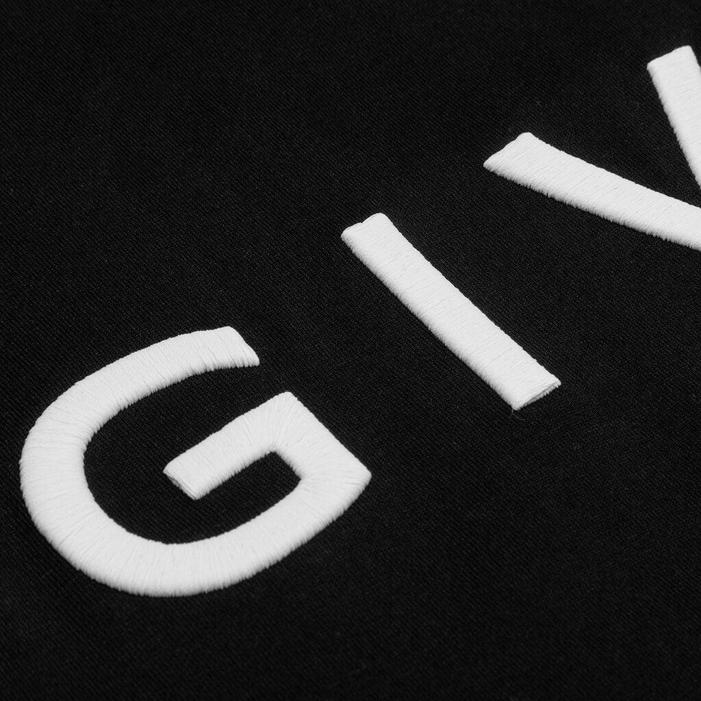 Embroidered Logo Slim Fit T-Shirt - Black Male Product Image