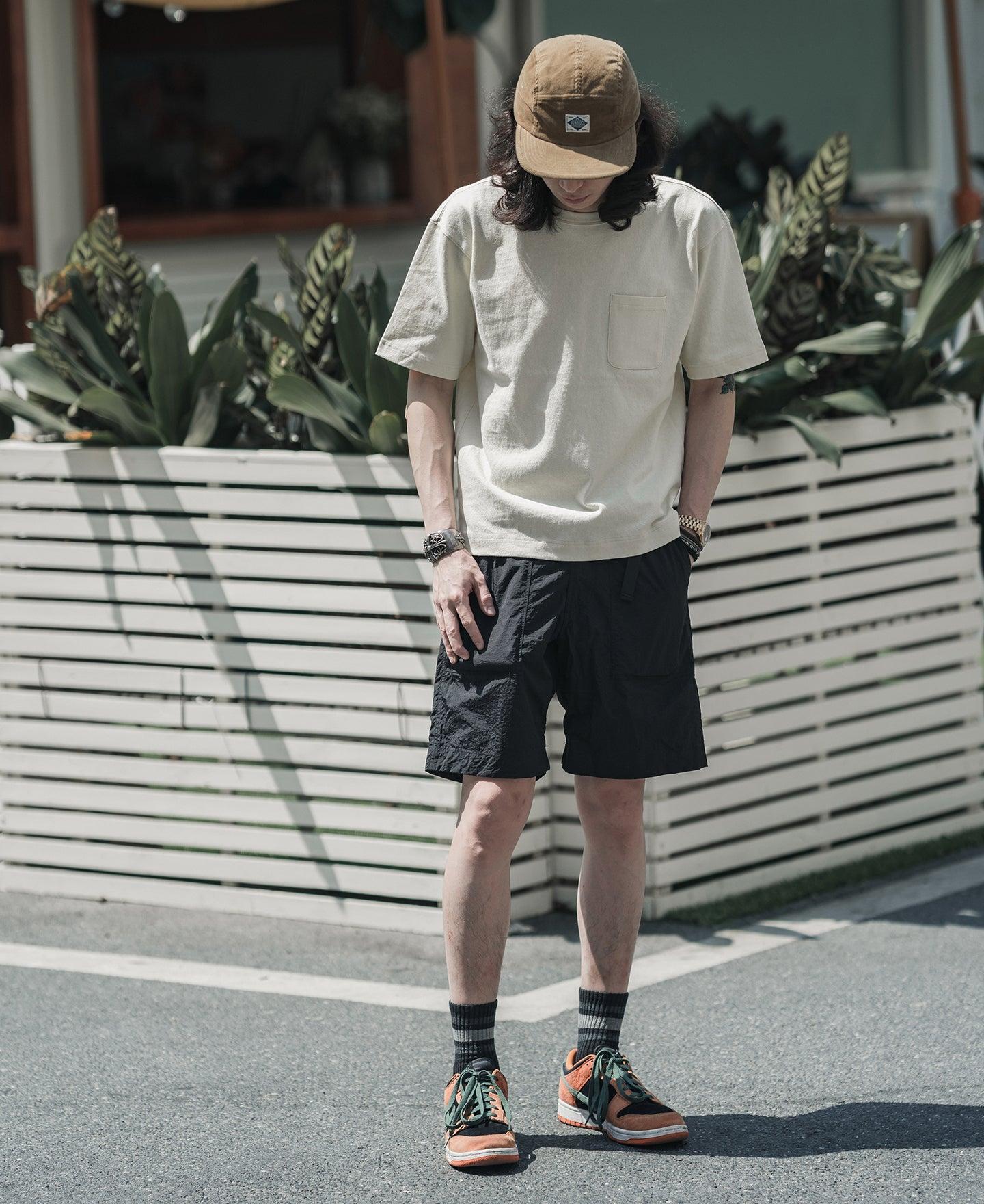 Nylon Climbers' Shorts - Black Product Image