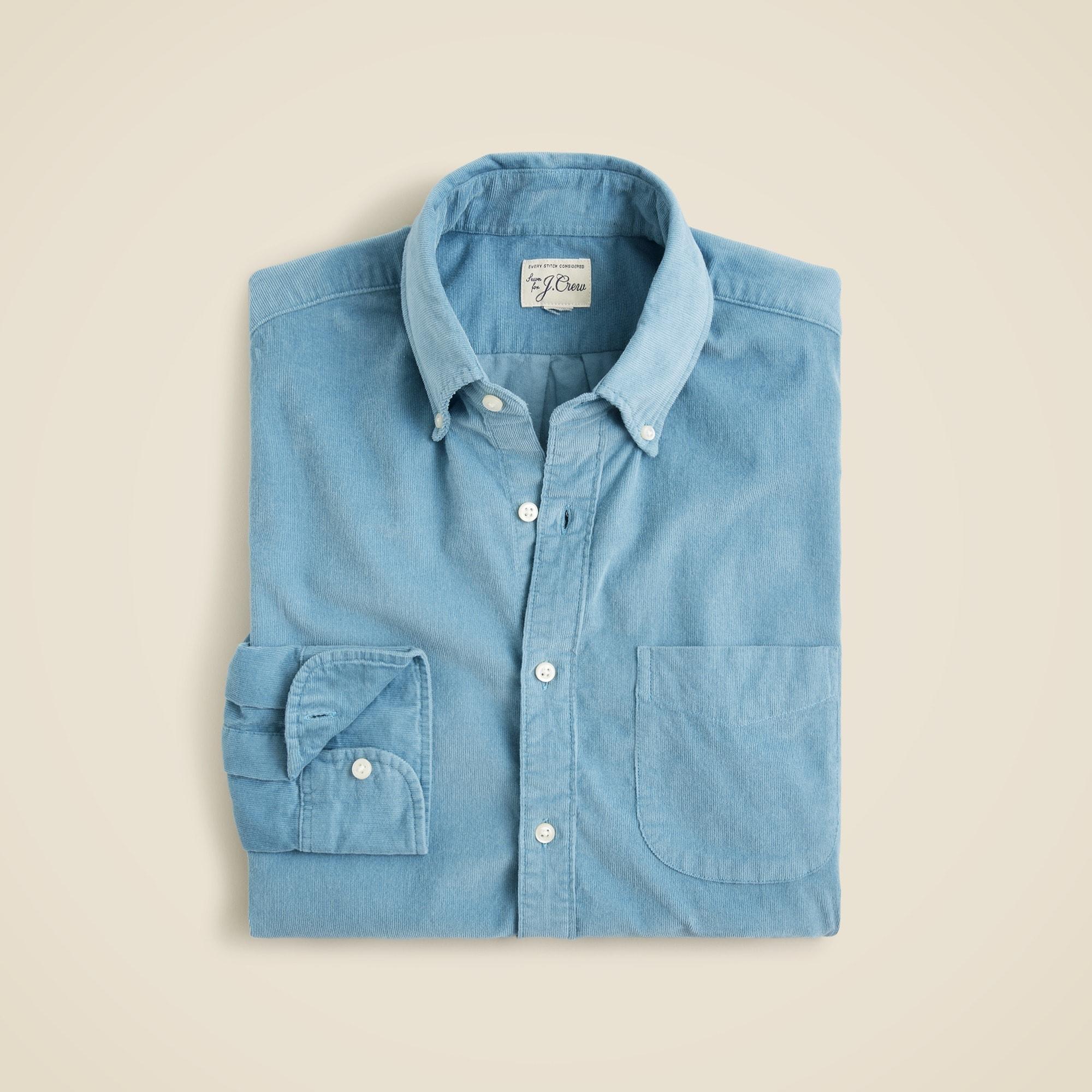 Fine-wale corduroy shirt Product Image