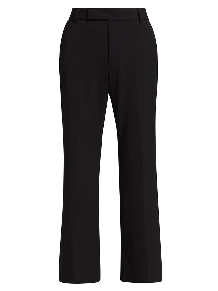 Marlene Tropical Wool Kick-Flare Pants Product Image