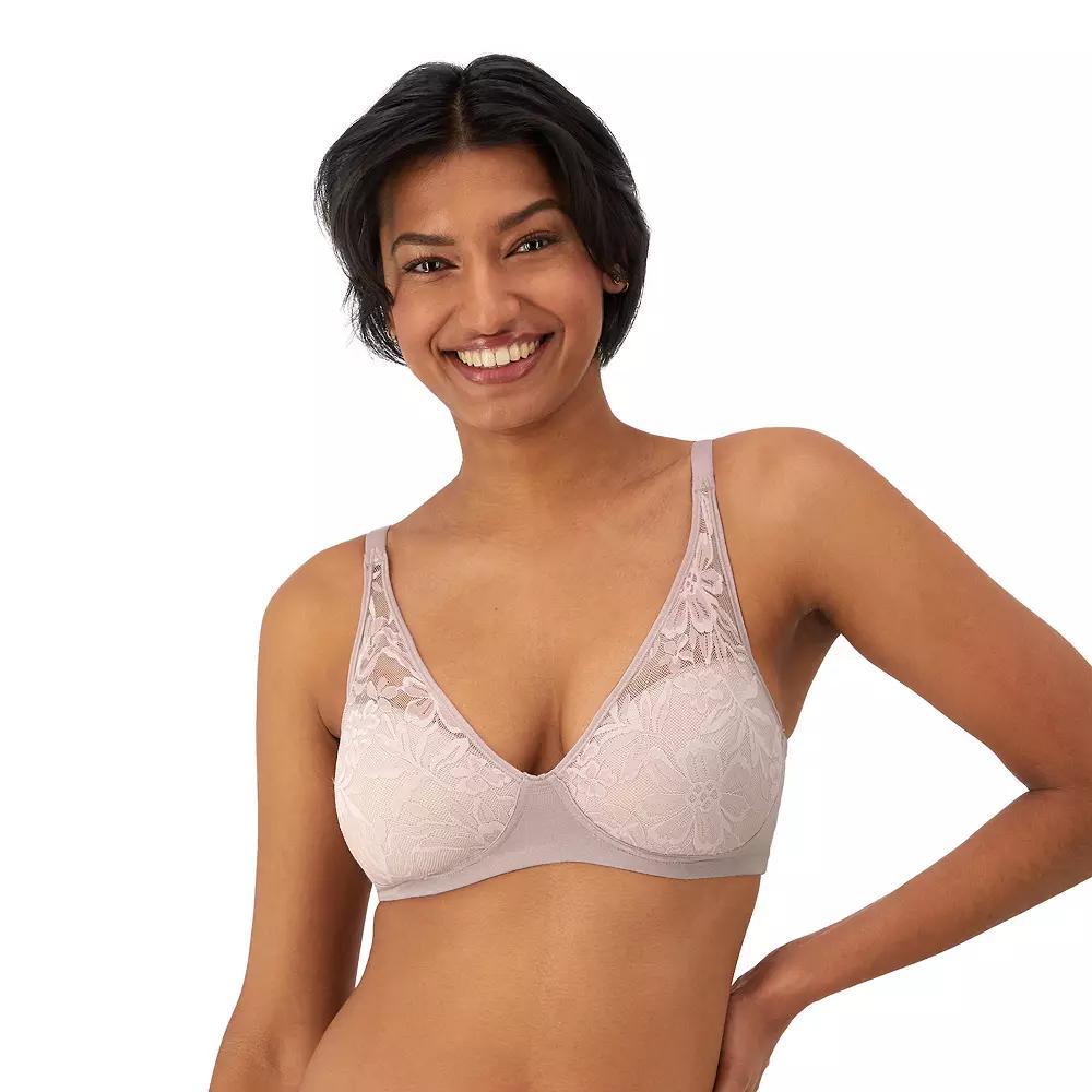 Bali Breathe Cotton Modal Wireless T-Shirt Bra DF7594, Women's, Size: XL, White Product Image