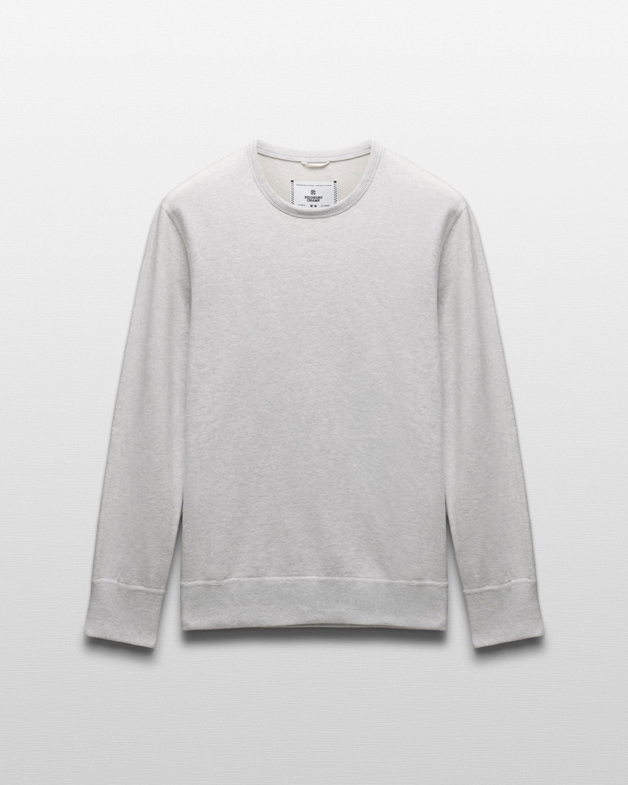 Midweight Terry Slim Crewneck Male Product Image