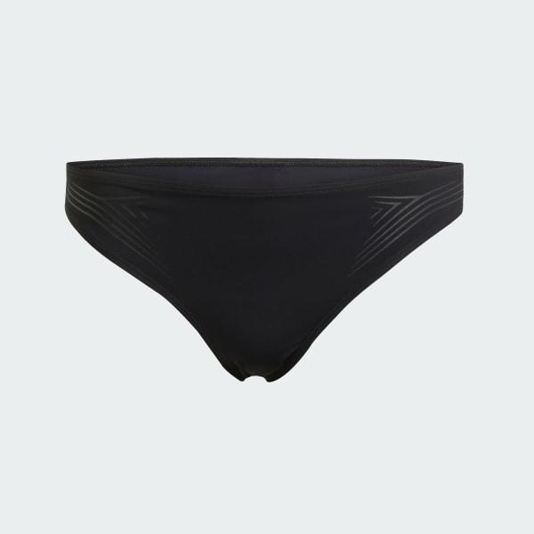 adidas Lanelux Y-Back Bikini Black 12 Womens Product Image