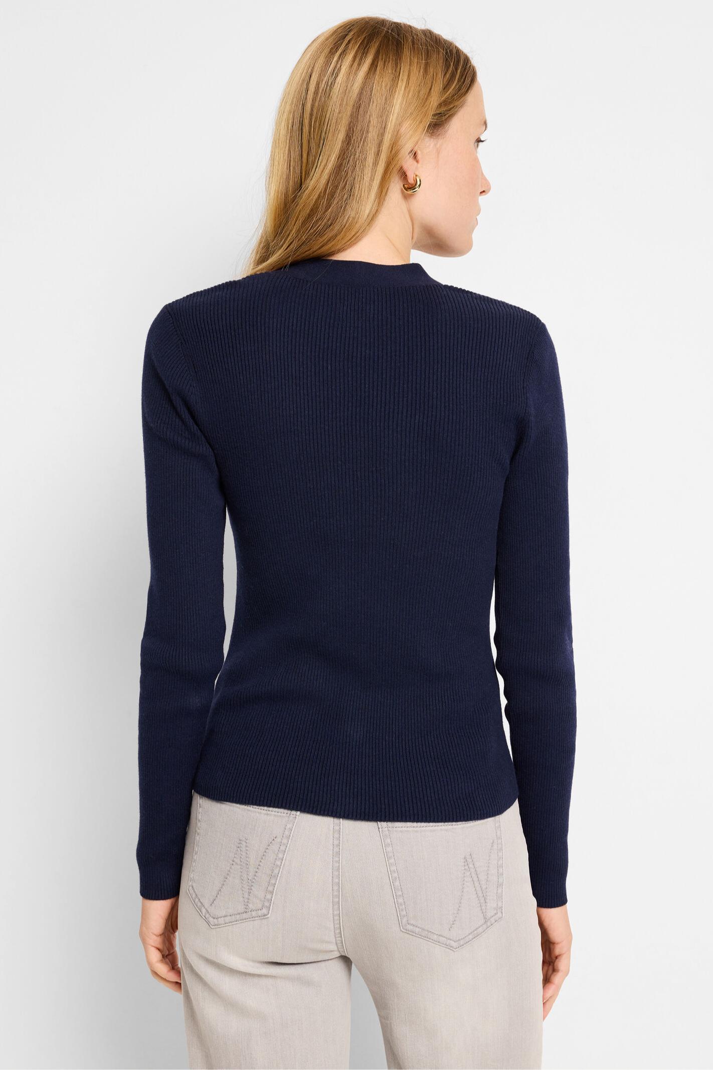 Toggle Sweater- Dark Indigo Product Image