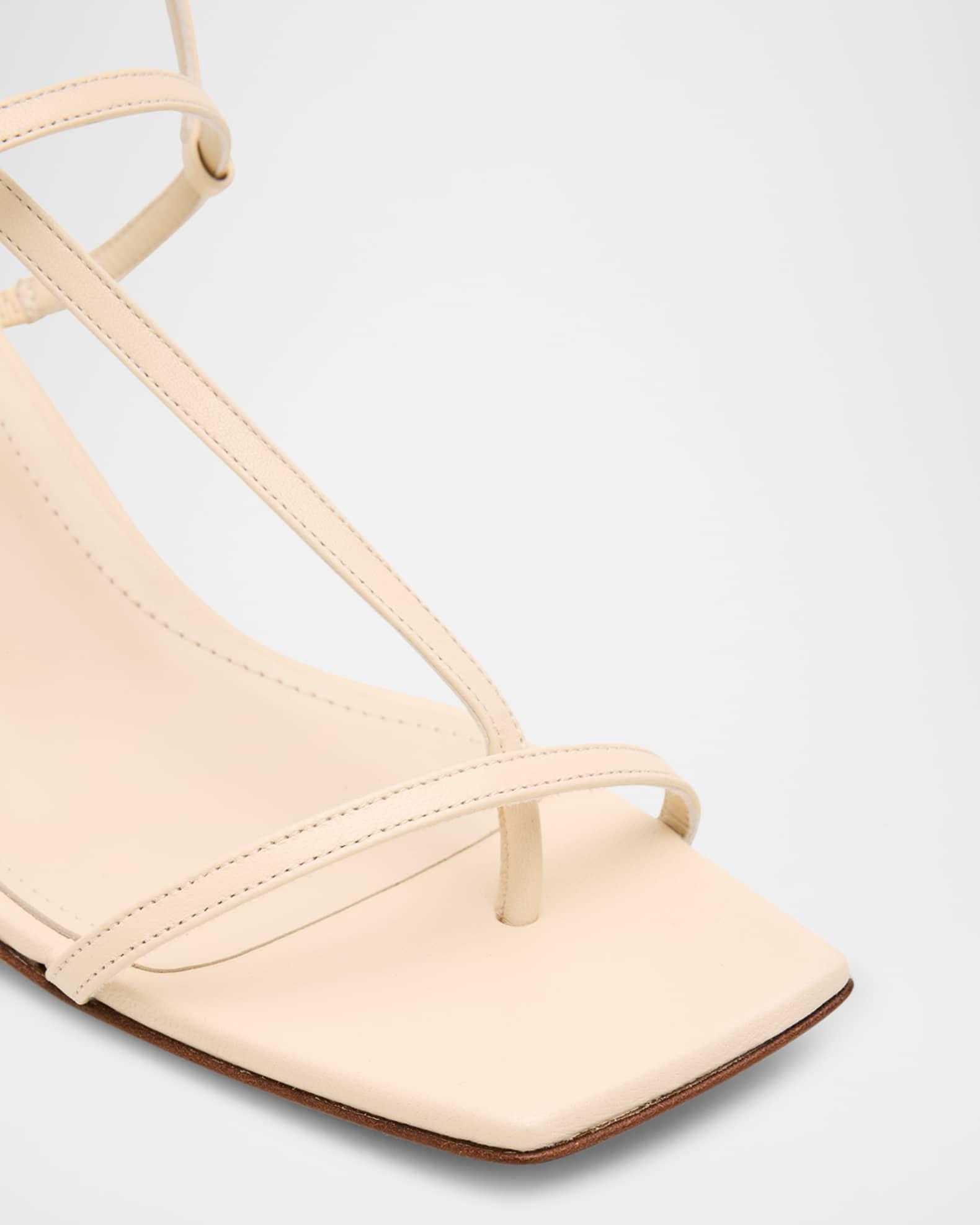 Elise Leather Mule Sandals Product Image