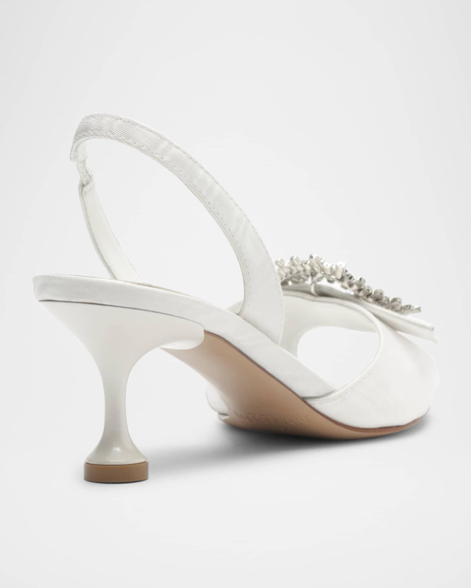 Easy Madelina Embellished Satin 60 Pumps Product Image