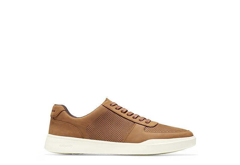 Cole Haan Grand Crosscourt Mens Leather Sneakers Product Image