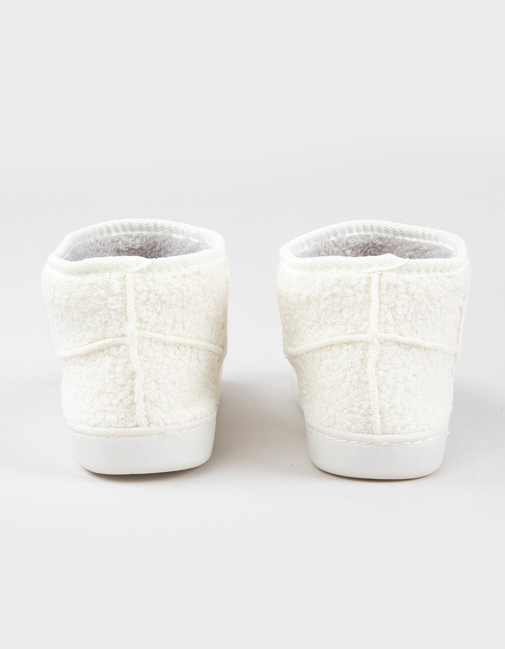 MIA Chill Happy Face Womens Bootie Slippers Product Image