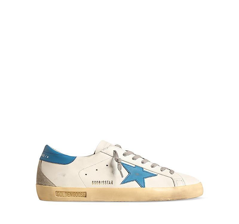 Mens Super-Star Tonal Leather Low-Top Sneakers Product Image