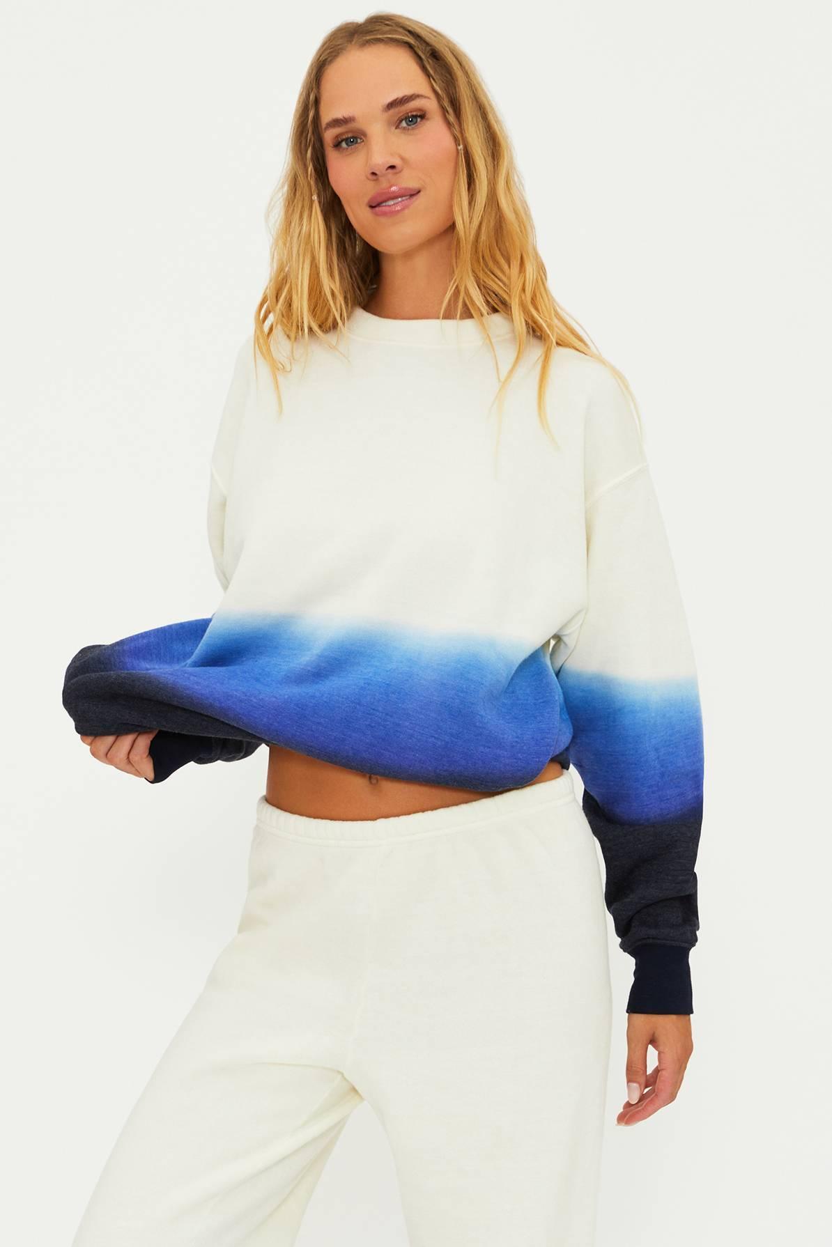 Kenzlie Pullover Egret Ombre Product Image