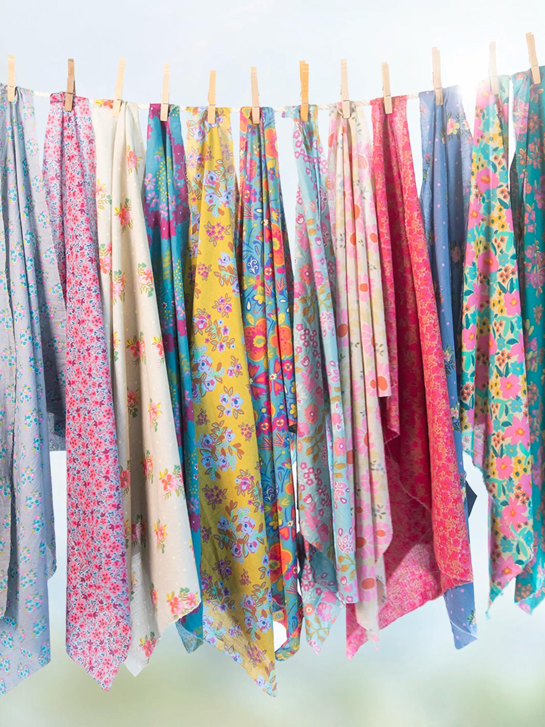 Mix & Match Cotton Fitted Sheet - Vintage Zinnia Product Image