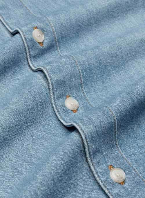 the 90s classic denim shirt Product Image