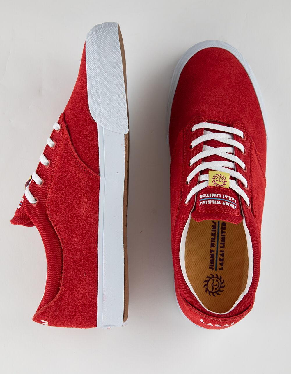 LAKAI Wilkins Mens Shoes - RED Product Image