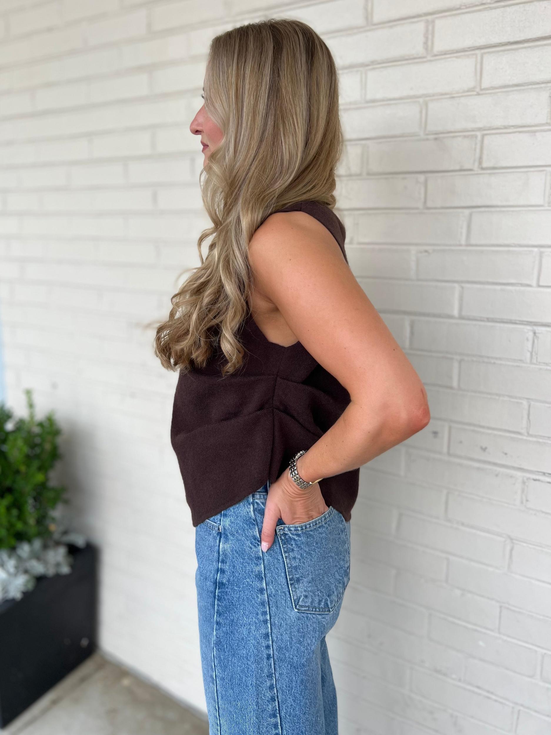 Lainey Sleeveless Knit Top Product Image