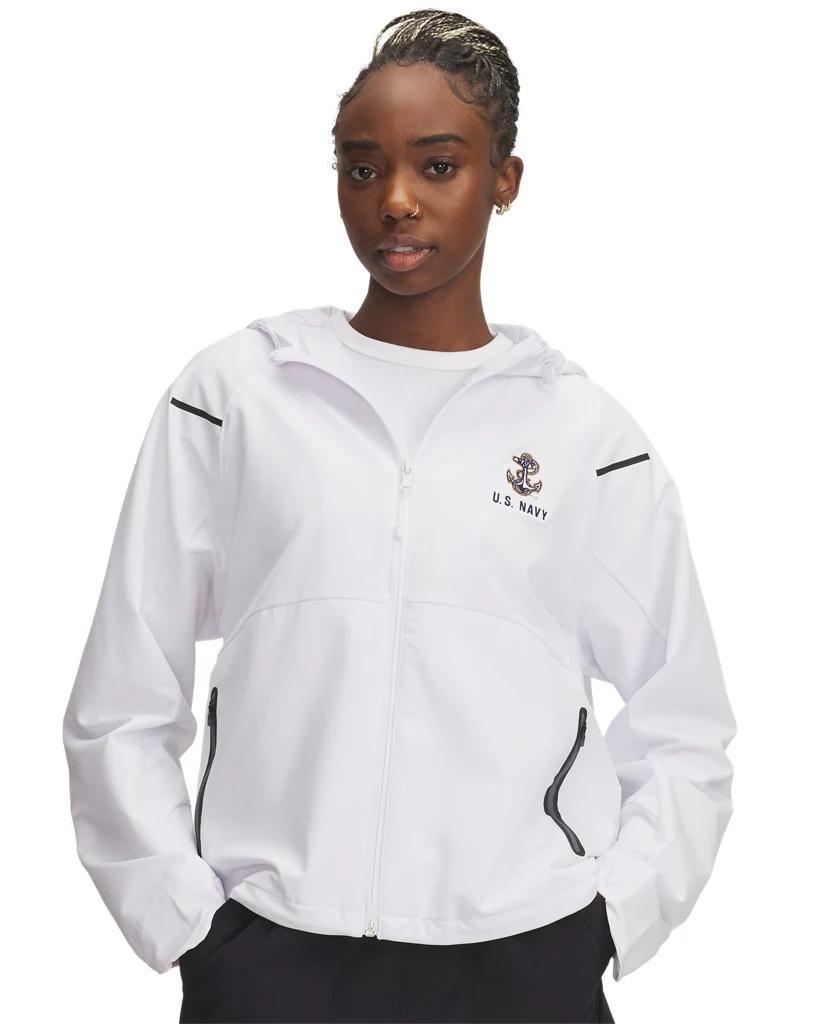 Women's UA Unstoppable Collegiate Hooded Jacket Product Image