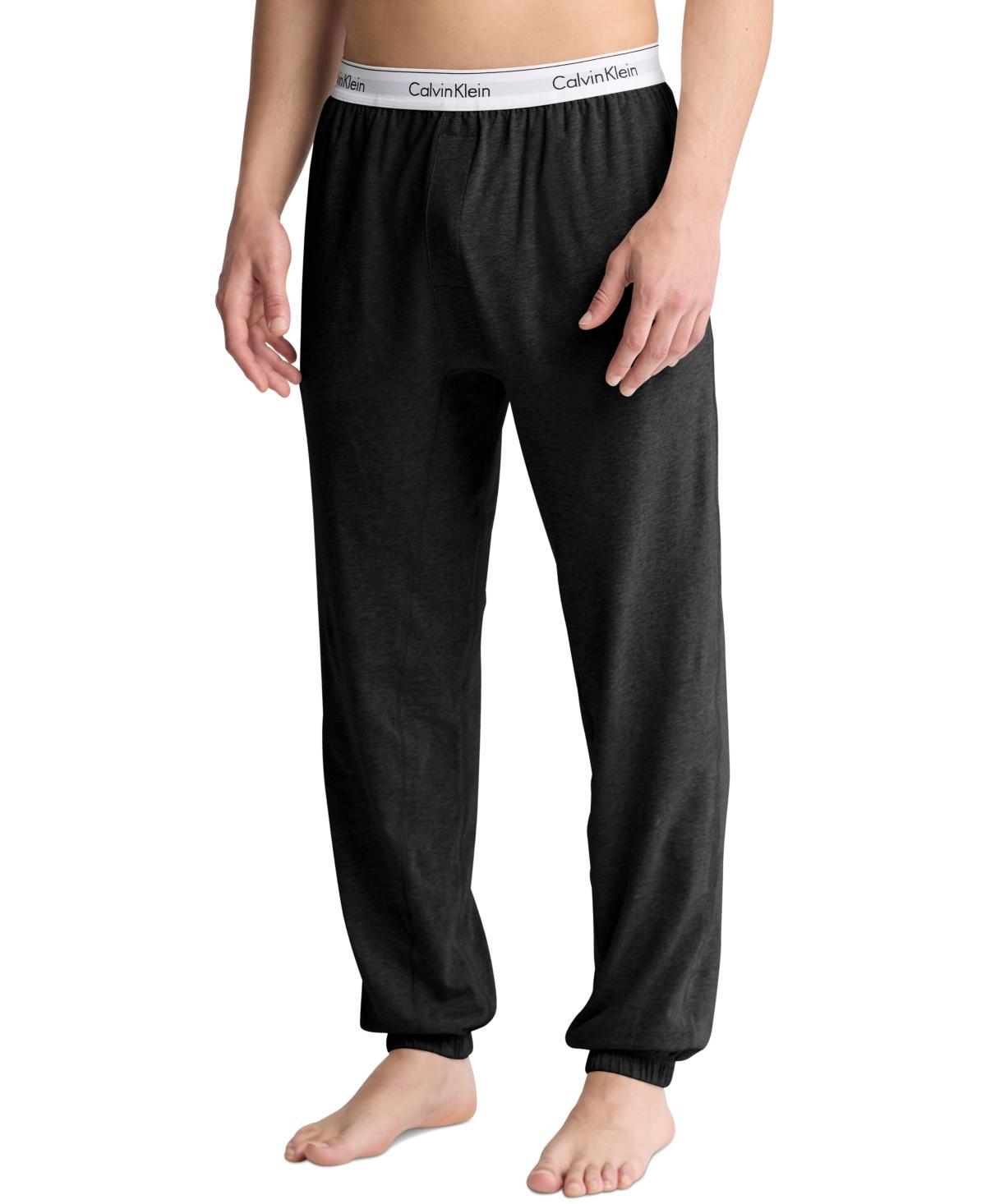 Calvin Klein Men's Icon Cotton Stretch Sleep Joggers - Green - M Product Image