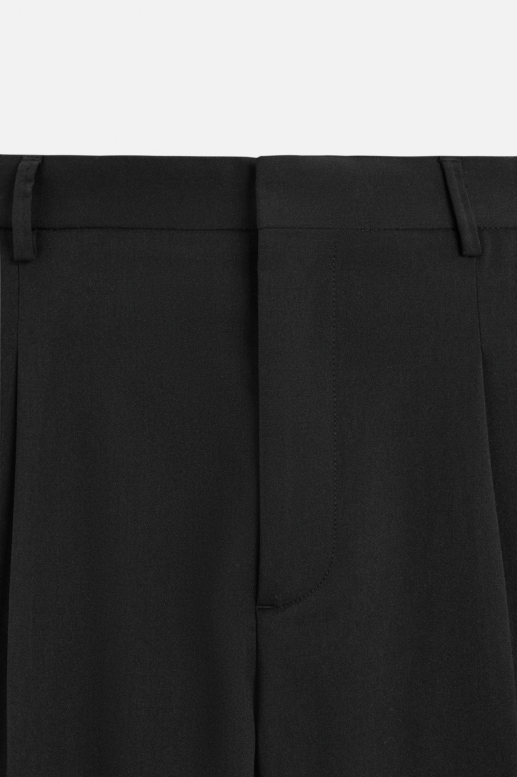 TEXTURED SUIT PANTS Product Image