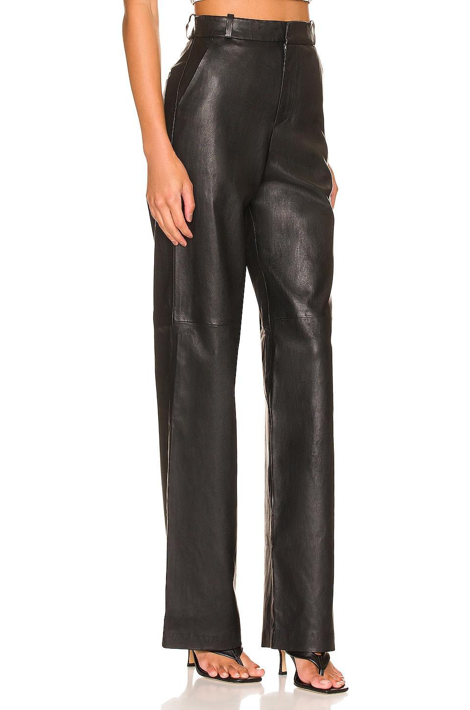 Reece Leather Pant L'Academie Product Image