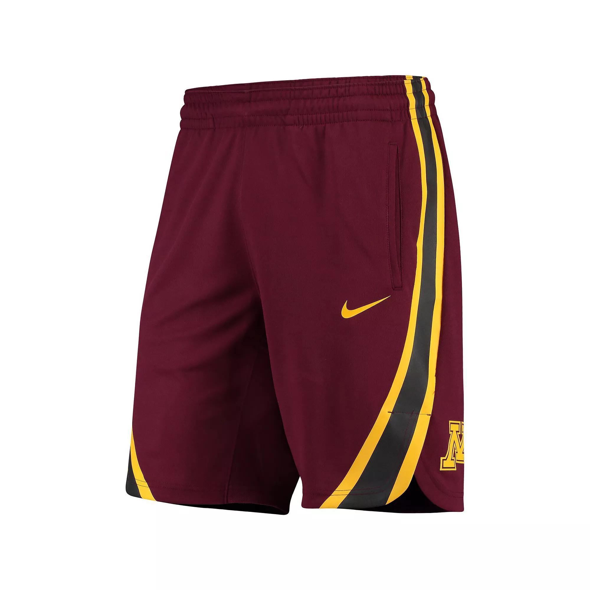 Men's Nike Maroon Minnesota Golden Gophers Replica Basketball Shorts, Size: Medium, Red Product Image