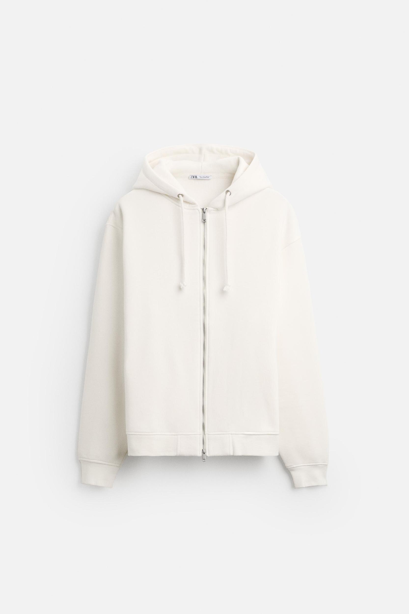 HOODED SWEATSHIRT WITH ZIP Product Image