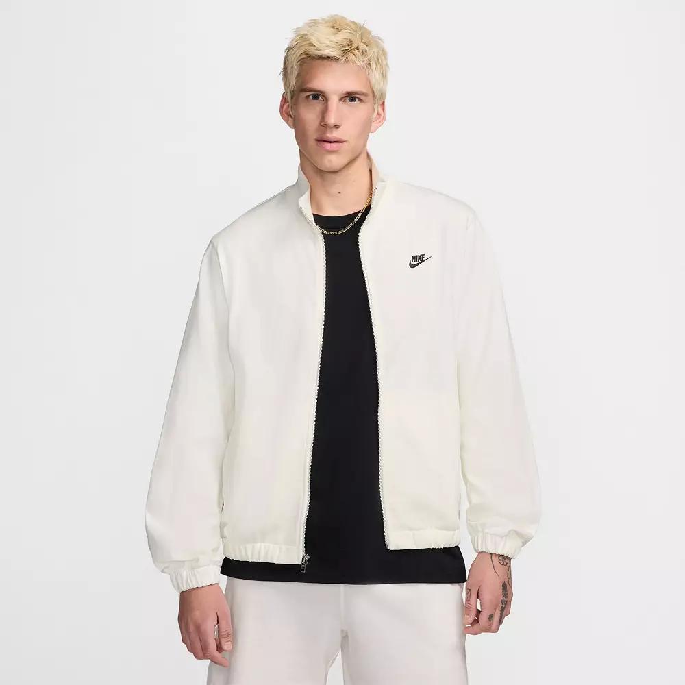 Men's Nike Club Knit Jacket, Size: XL, Blue Product Image